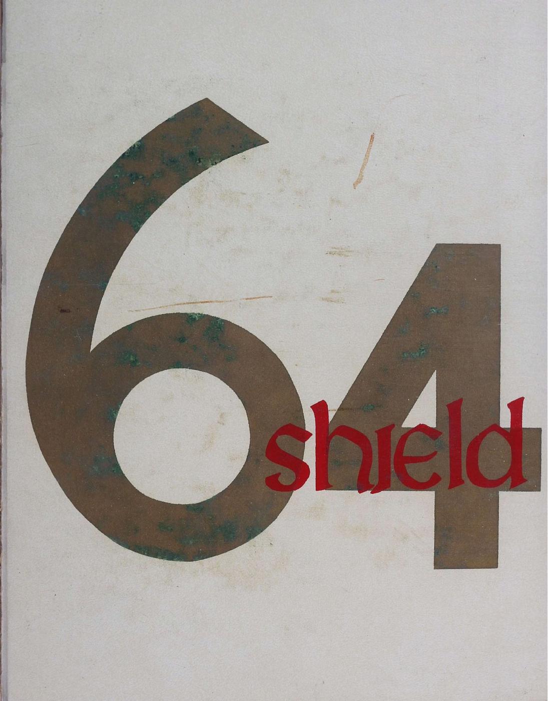 1964 Hillsdale High School yearbook cover