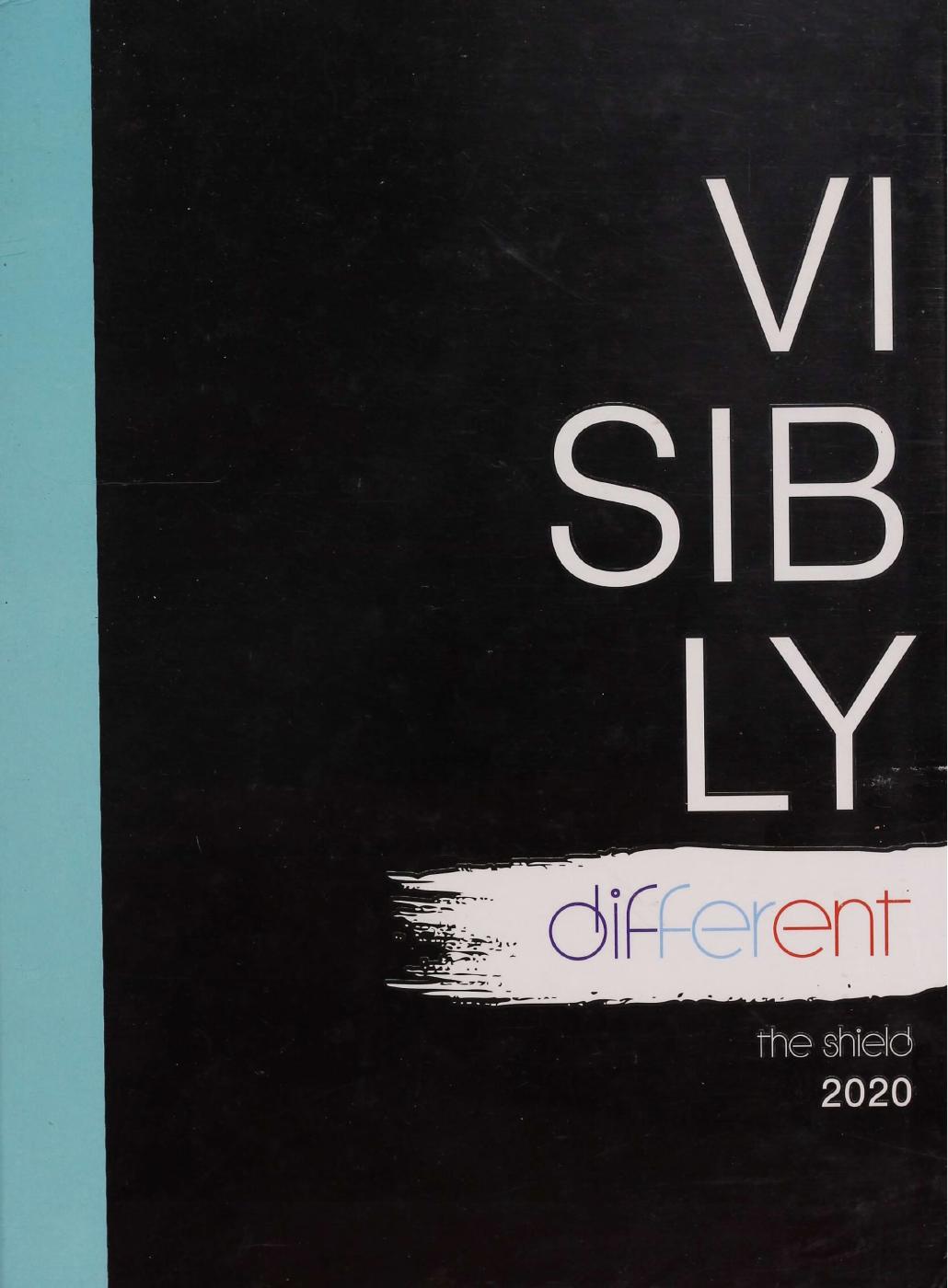 2020 Hillsdale High School yearbook cover