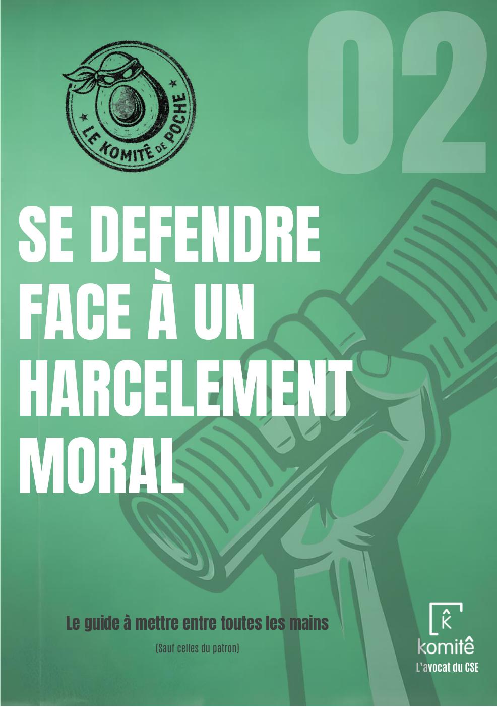 Guide Komit&ecirc; &ndash; Harc&egrave;lement moral