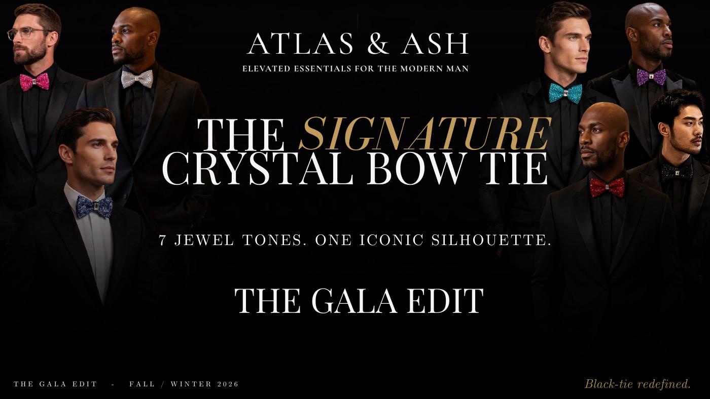 Open The Signature Crystal Bow Tie Look Book