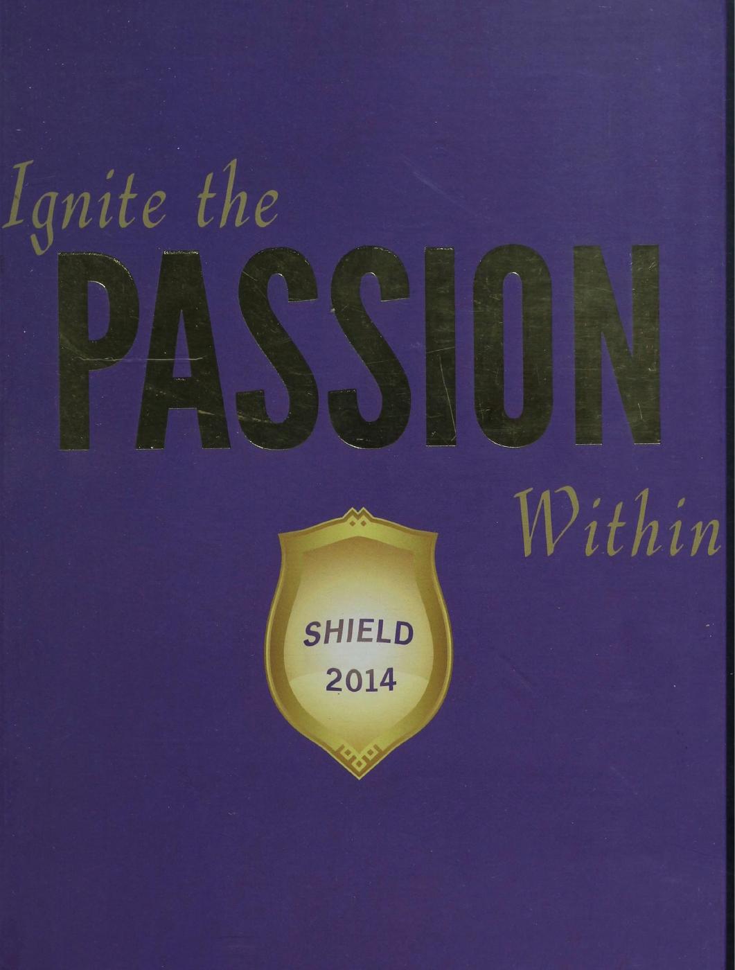 2014 Hillsdale High School yearbook cover